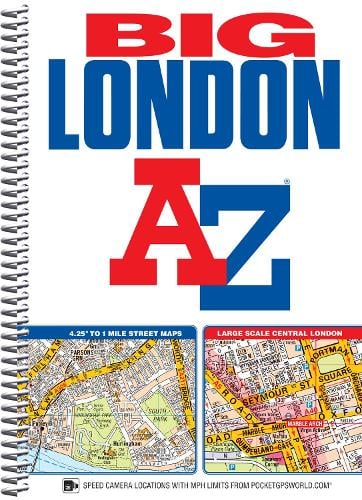 Big London A-Z Street Atlas by Geographers' A-Z Map Co Ltd | Waterstones