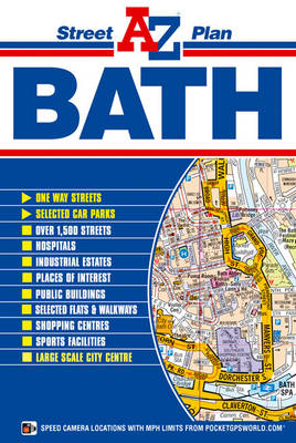 Bath Street Plan - A-Z Street Plan S. (Sheet map, folded)