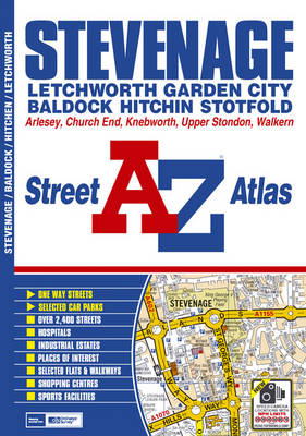 Stevenage Street Atlas - A-Z Street Atlas (Paperback)