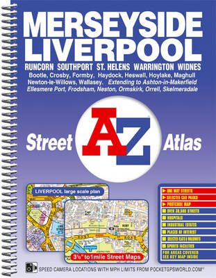 Merseyside Street Atlas - A-Z Street Atlas S. (Spiral bound)