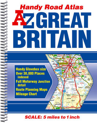 Great Britain Handy Road Atlas 2011 - A-Z Road Atlas S. (Spiral bound)