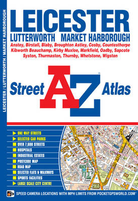 Leicester Street Atlas - A-Z Street Atlas (Paperback)