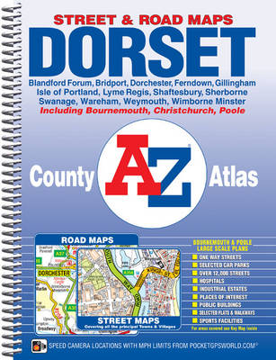 Dorset County Atlas - A-Z County Atlas (Spiral bound)