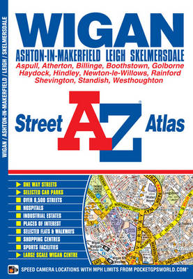 Wigan Street Atlas - A-Z Street Atlas (Paperback)