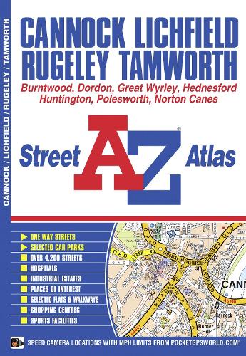 Cannock Street Atlas - A-Z Street Atlas S. (Paperback)