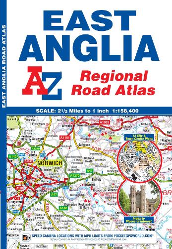 East Anglia Regional Road Atlas (Paperback)
