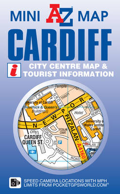 Cardiff Mini Map - A-Z Mini Map S. (Sheet map, folded)
