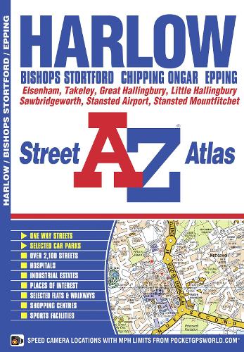 Harlow Street Atlas - A-Z Street Atlas S. (Paperback)
