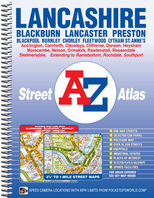 Lancashire County Atlas (Spiral bound)