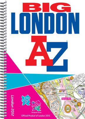 Big London 2012 Street Atlas - London Street Atlases (Spiral bound)
