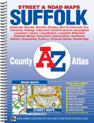 Suffolk County Atlas - A-Z County Atlas (Spiral bound)