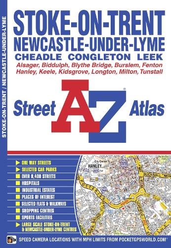 Stoke On Trent Street Atlas - A-Z Street Atlas S. (Paperback)