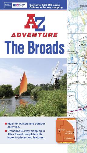 The Broads Adventure Atlas - A-Z Adventure Atlas (Paperback)