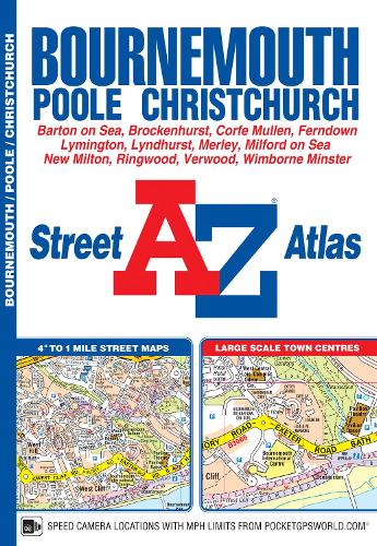 Bournemouth Street Atlas - A-Z Street Atlas (Paperback)