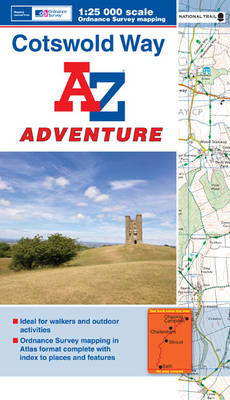 Cotswold Way Adventure Atlas - A-Z Adventure Atlas (Paperback)