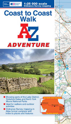 Coast to Coast Adventure Atlas by Geographers' A-Z Map Company ...