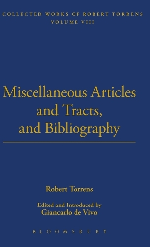 Miscellaneous Articles and Bibliography - Thoemmes Library of Economics 8 (Hardback)