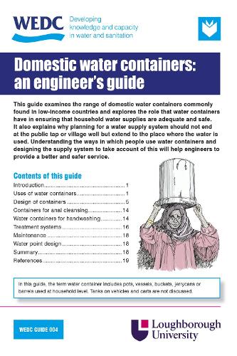 An Engineer's Guide to Domestic Water Containers (Paperback)