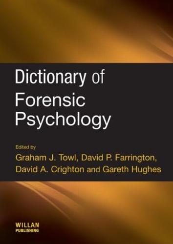 Dictionary of Forensic Psychology (Hardback)