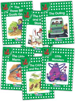 Jolly Phonics Readers, General Fiction, Level 3: In Precursive Letters (British English edition) - Jolly Phonics Readers, Complete Set Level 3 (Paperback)