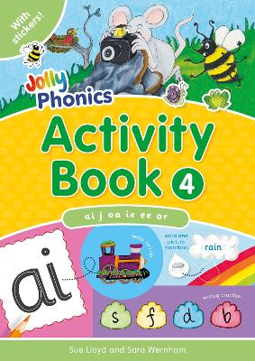 Jolly Phonics Activity Book 4 by Sara Wernham, Sue Lloyd | Waterstones