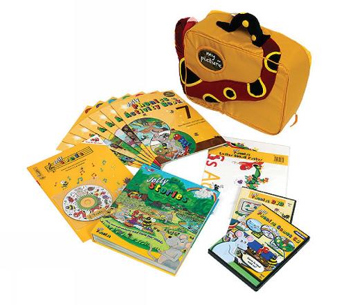 My Jolly Phonics: in Precursive Letters (BE)