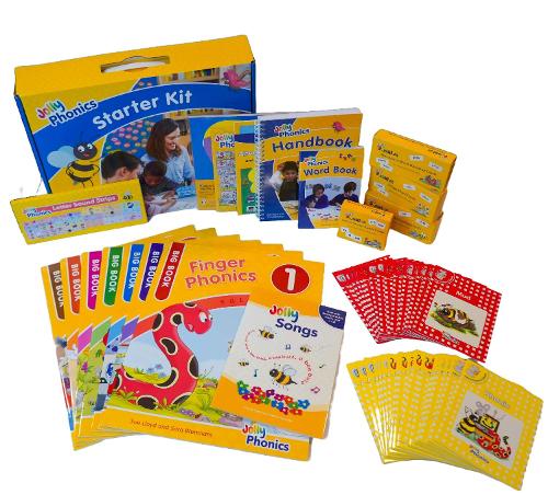 Jolly Phonics Starter Kit Extended: in Precursive Letters (BE)