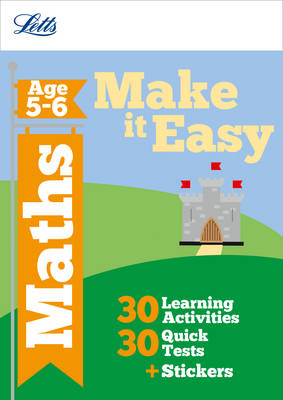 Maths Age 5-6 - Letts Make it Easy Complete Editions (Paperback)