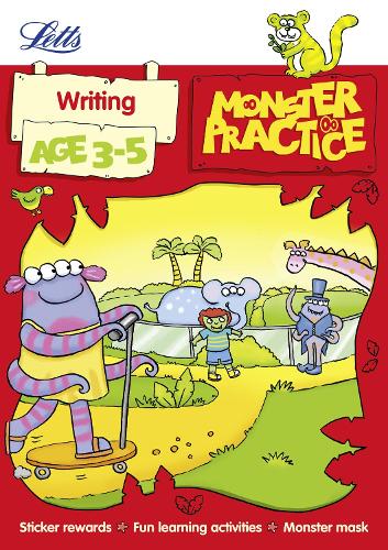 Writing Age 3-5 - Letts Monster Practice (Paperback)