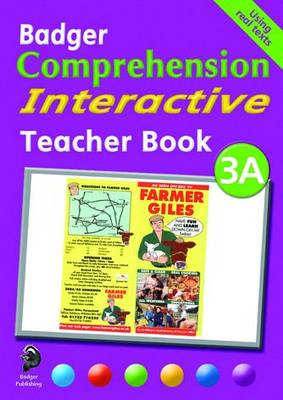 Badger Comprehension Interactive KS2: Teacher Book 3A - Badger Comprehension Interactive (Spiral bound)