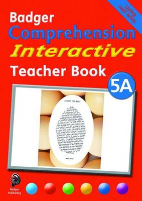 Badger Comprehension Interactive KS2: Teacher Book 5A - Badger Comprehension Interactive (Spiral bound)