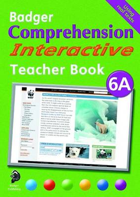 Badger Comprehension Interactive KS2: Teacher Book 6A - Badger Comprehension Interactive (Spiral bound)