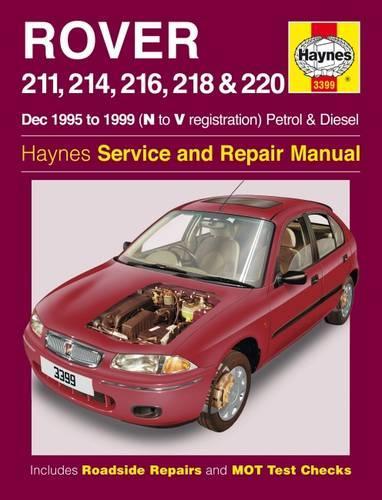 Rover 200 Series Petrol and Diesel: 1995 to 1999 - Haynes Service and Repair Manuals (Board book)