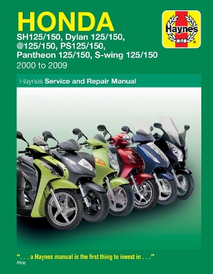 Honda 125 Scooters (Sh, Ses, Nes, Pes & Fes 125) (00 - 09) (Paperback)
