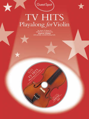 Guest Spot: TV Hits Playalong For Violin (Paperback)