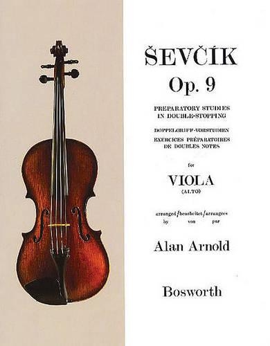 Preparatory Studies In Double-Stopping Op. 9: Sevcik Viola Studies (Book)