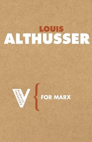 For Marx (Paperback)