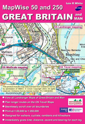 Great Britain and Man: All OS Landranger and Travel Maps of Great Britain and Man on CD - MapWise 50 S. (CD-ROM)
