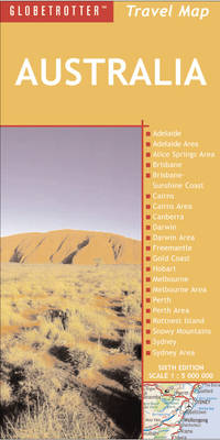 Australia Travel Map - Globetrotter Travel Maps (Sheet map, folded)