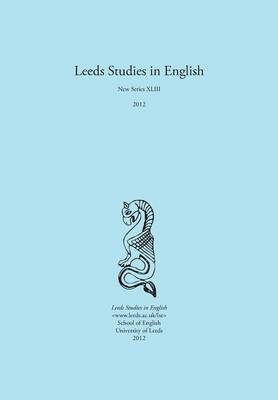 Leeds Studies in English 2012 (Paperback)