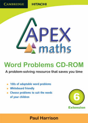 Apex Maths Word Problems CD-ROM 6 Extension - Apex Maths (CD-ROM)