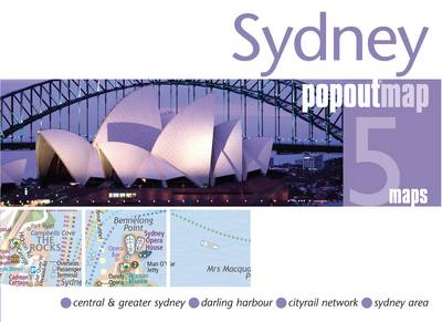 Sydney PopOut Map - Popout Maps (Sheet map, folded)