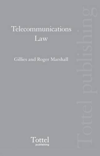 Telecommunications Law (Hardback)