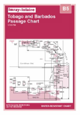 Martinique to Tobago and Barbados 2007 - Imray Iolaire Chart B5 (Sheet map, folded)