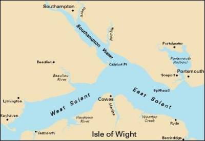 Chart Of Solent