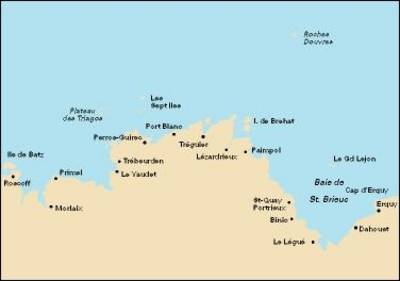 Cap D'Erquy to Ile De Batz 2007 - Imray C.Chart C34 (Sheet map)