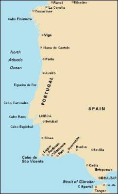 Cabo Finisterre to Gibraltar Passage Chart 2007 - Imray C.Chart C19 (Sheet map, folded)