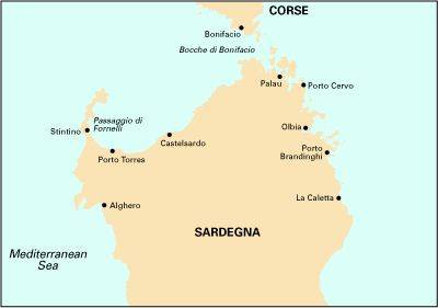 Imray Chart M8: North Sardegna (Sheet map, folded)