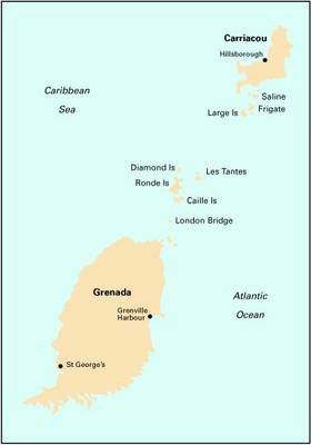 Imray Iolaire Chart B32 2009: Carriacou to Grenada