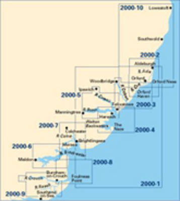Imray Chart 2000.10: Orfordness to Lowestoft (Sheet map, folded)